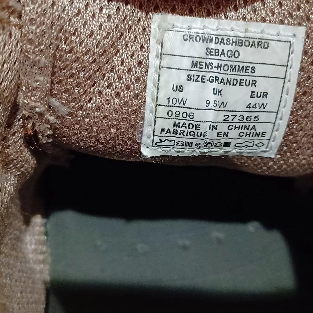 Sebago Men's Brown Casual Boat Shoes Size 10W - Picture 9 of 9